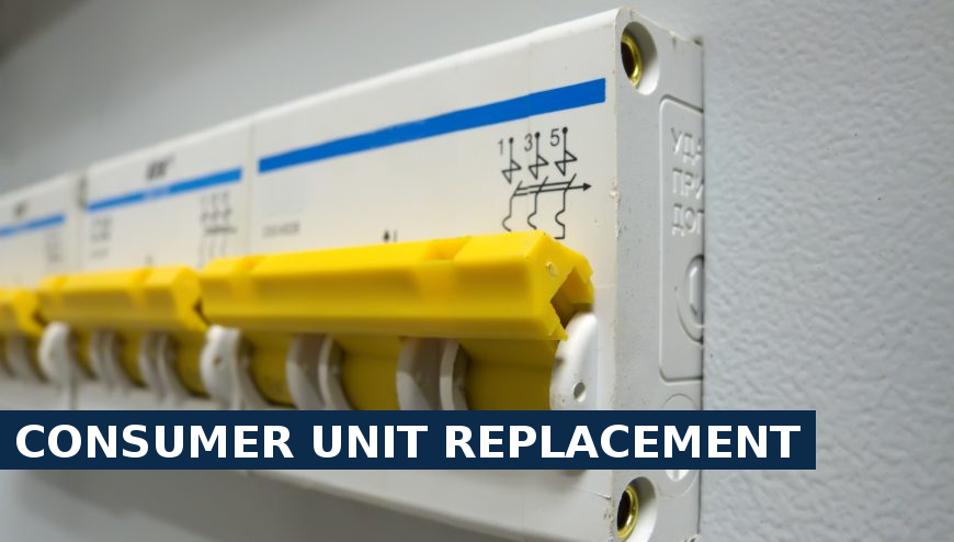 Consumer unit replacement Sutton