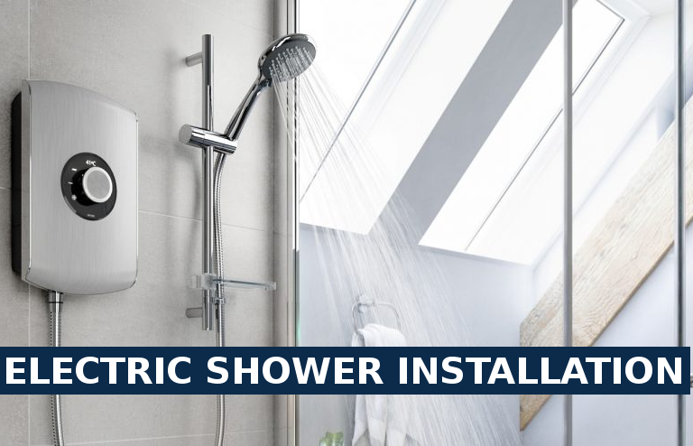 Electric shower installation Sutton